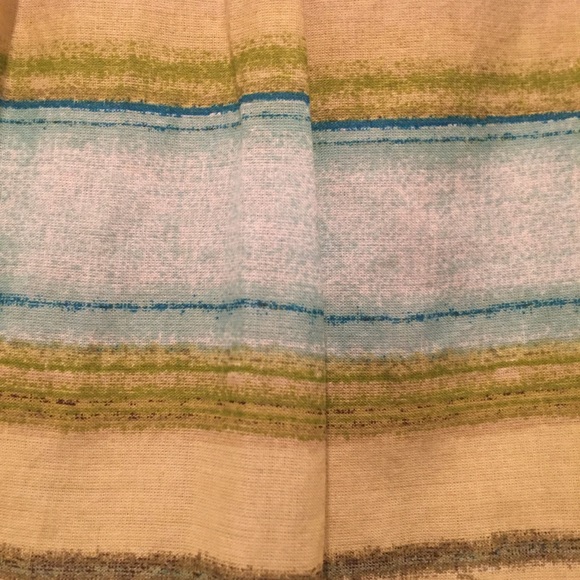 LOFT Striped Skirt, Sz 4P - Picture 4 of 8